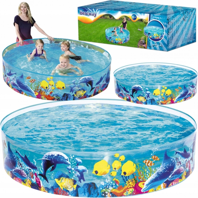 Vaikiškas baseinas 183 × 38 cm BESTWAY