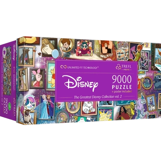 Disney koliažas, pilnas detalių