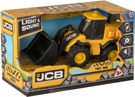 JCB mažasis krautuvas su šviesa ir garsu