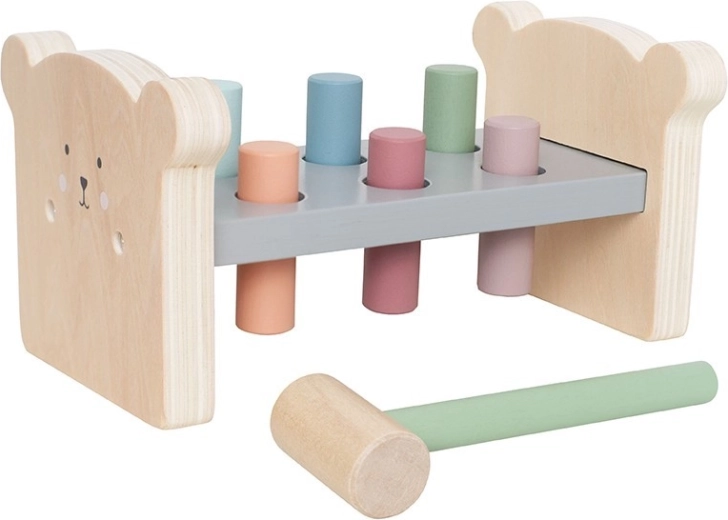 Jabadabado Hammer Toy with Teddy Bear