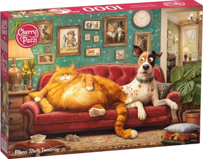 Cherry Pazzi puzzle Exercise Starts Tomorrow 1000 pieces