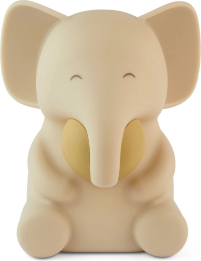 Nuuroo Sigge silicone night light elephant cream