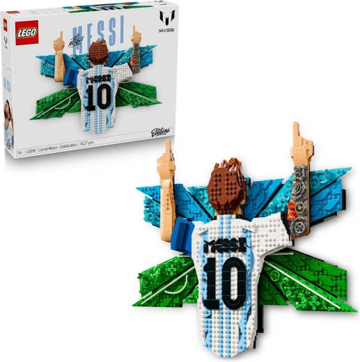 LEGO leidimai: Lionelis Messi – šventinis gestas