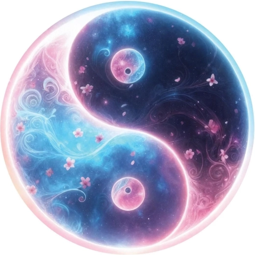 Round Puzzle Yin and Yang 570 Pieces