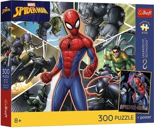 Premium Plus Kids Children’s Puzzle Spider-Man Hidden Hero 300 Pieces