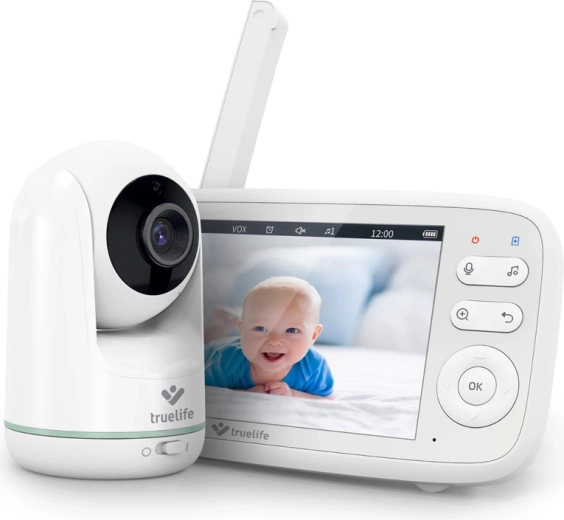 TrueLife 360° Baby Monitor NannyCam R5 with 5" Display and HD Camera