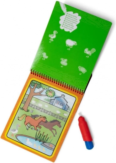 Magiškos spalvos pasitelkus vandenį