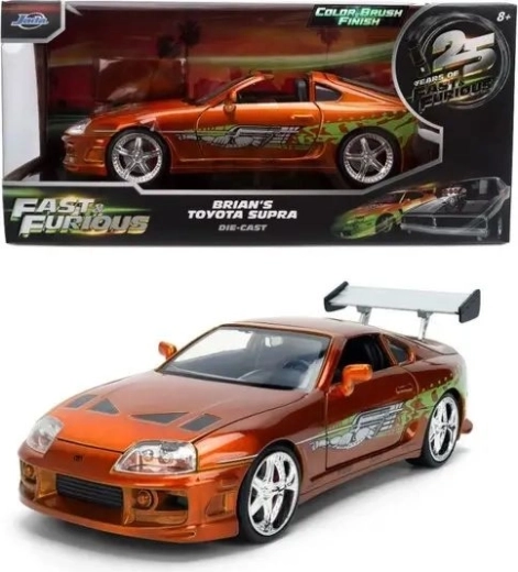 Jada Toys Toyota Supra 1995 jubiliejinis leidimas „Greiti ir įsiutę“, mastelis 1:24