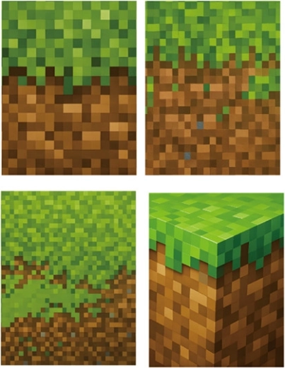 Dovanų maišelis Minecraft, dydis L
