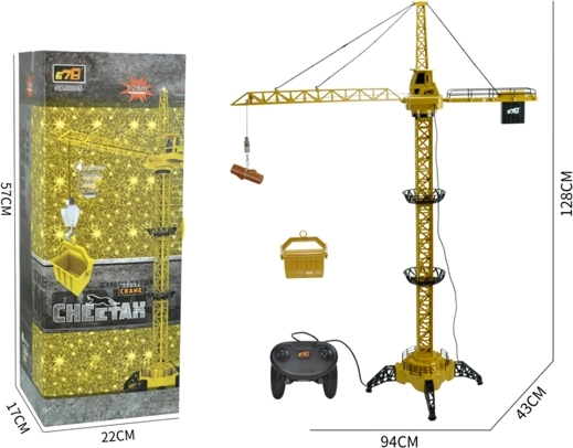 Elektrinis statybinis kranas 128 cm