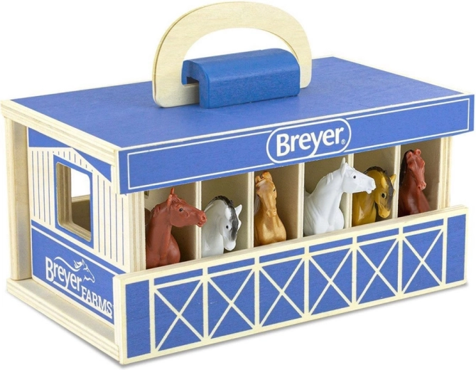 6 Breyer Stablemates figūrėlės 1:32 masteliu