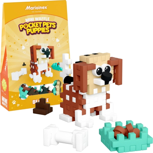 Mini Waffle Pocket Pets Building Set – Beagle