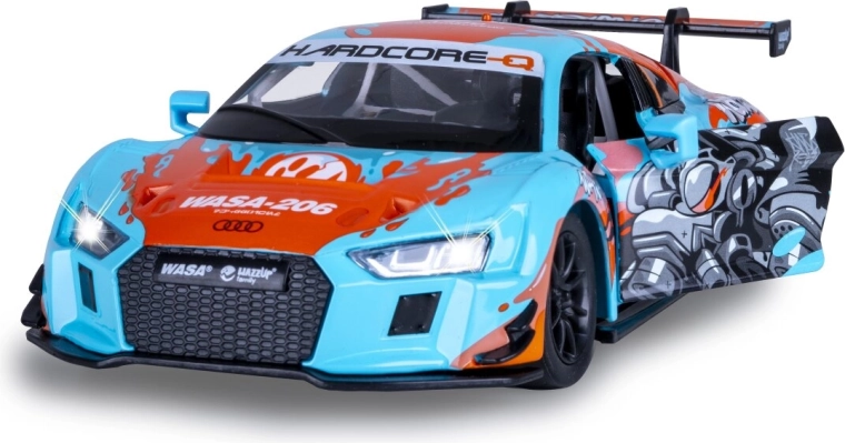 Metalinis Audi R8 LMS modelis 1:24, mėlynas