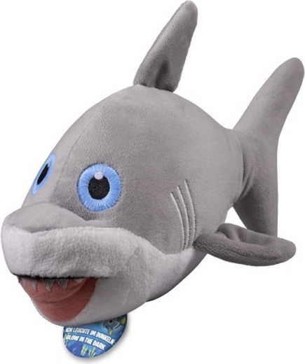 Plush shark that glows in the dark 20 cm - 1 piece