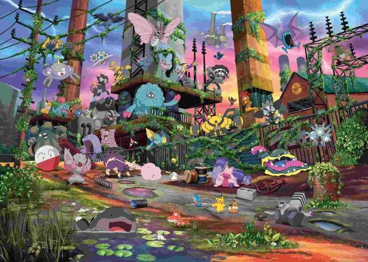 Ravensburger dėlionė „Pokémon Breakout 2“, 1000 detalių