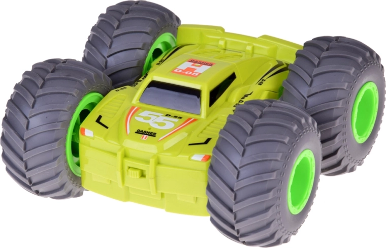 Dideli bekelės ratai ir patvarus dizainas