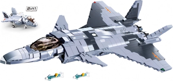 Sluban Model Bricks naikintuvas Chengdu J-20