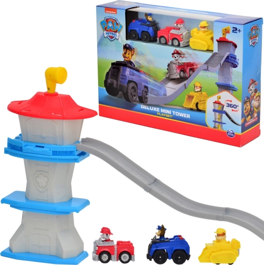 PAW Patrol 3-in-1 Deluxe Tower with Track and 3 Cars