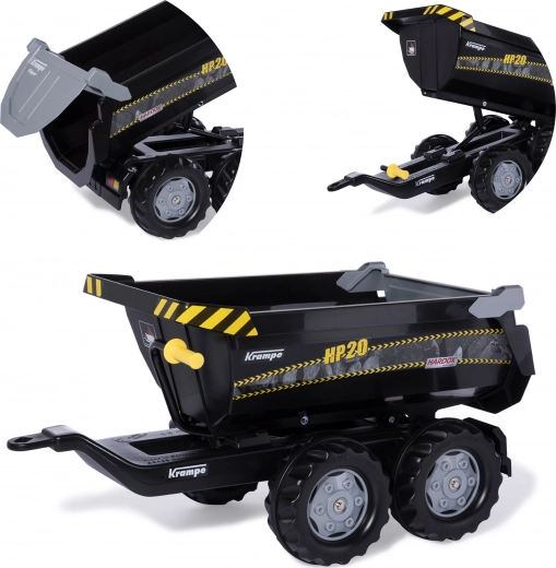 Rolly Toys dviašė išverčiama priekaba KRAMPE HP20