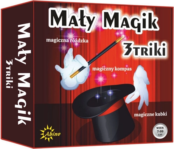 Mažasis burtininkas – 3 triukų rinkinys