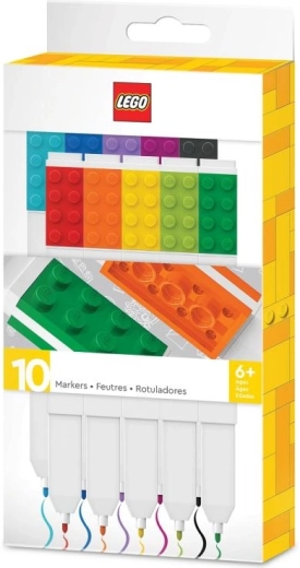 Lego felt-tip pens color mix – set of 10 pieces