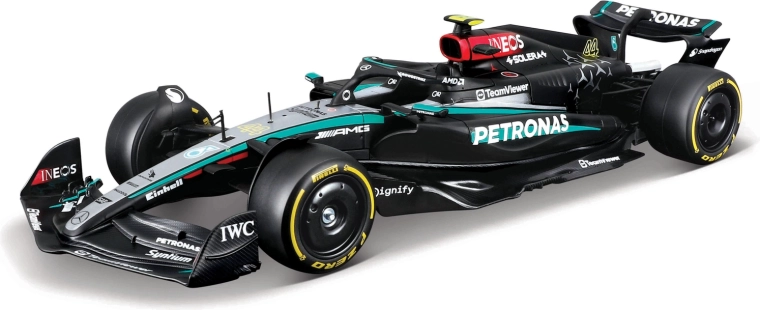 Autentiškas Mercedes-AMG Petronas W15 (2024) 1:24 masteliu