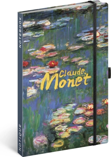 Linijinis užrašų sąsiuvinis NOTIQUE Claude Monet 13 × 21 cm