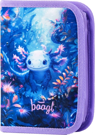 Vieno skyriaus mokyklinis penalas „Axolotl“