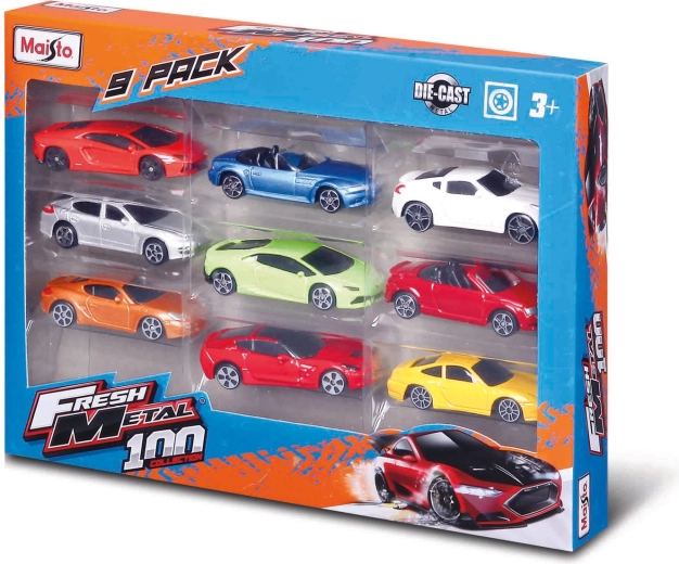 Maisto lengvųjų automobilių rinkinys 9 vnt.