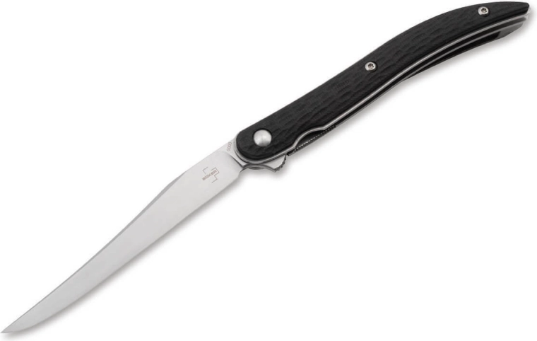 Pocket Knife BÖKER Plus Urban Texas Toothpick, 8.4 cm, G10, black, with clip