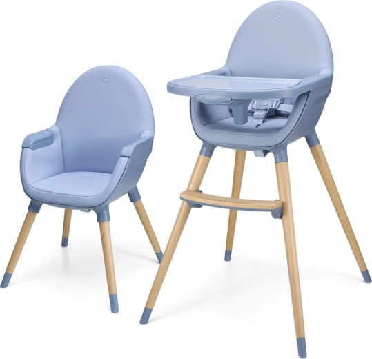 Kinderkraft FINI 2 maitinimo kėdutė 2in1 Nordic Breeze