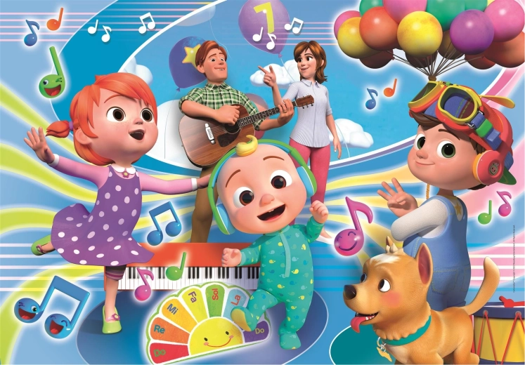 Dėlionė CLEMENTONI CoComelon Muzika MAXI 24 dalių