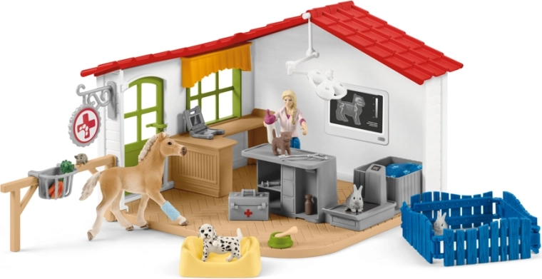 Schleich veterinarijos klinika naminiams gyvūnams