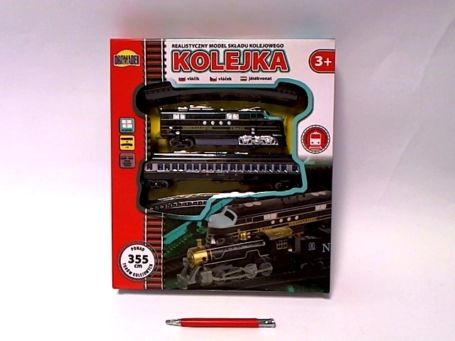 Dromader children's battery-operated train set with a 355 cm track