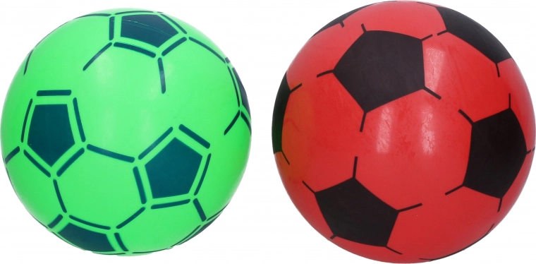 Pripučiama guminė futbolo stiliaus kamuolys 22 cm