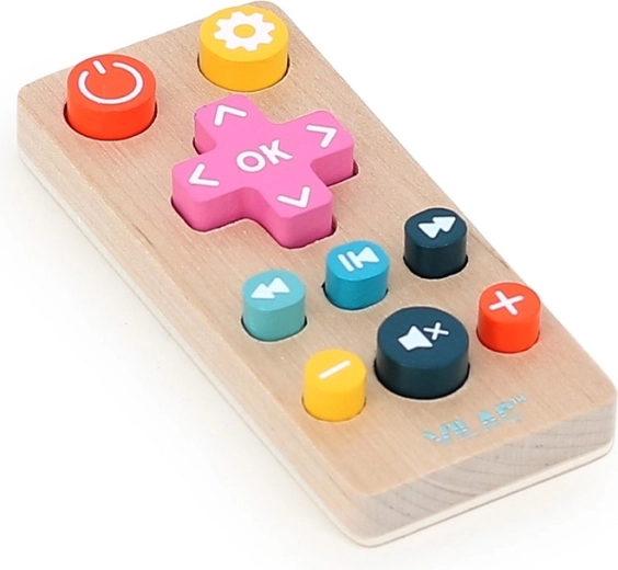 Wooden remote control for even more fun