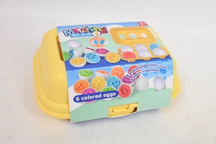 Educational number matching eggs - 1 piece