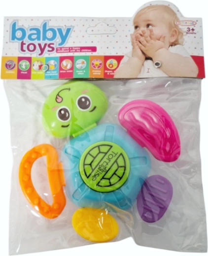 Sensory Baby Toy – Turtle Rattle