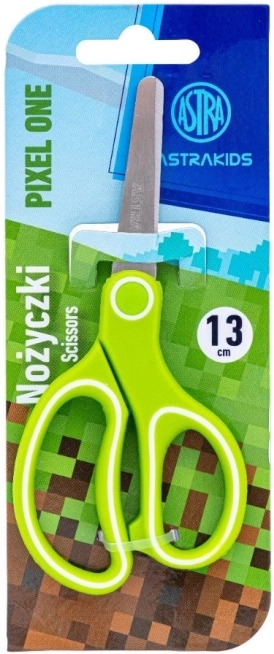 Astra žirklės su liniuote Minecraft 13 cm