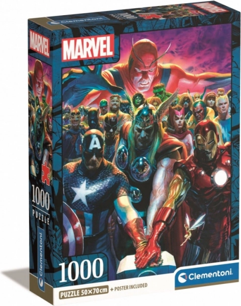 Dėlionė 1000 dalių Marvel Avengers