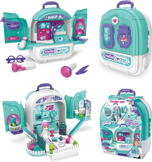 3-in-1 Doctor Set in a Backpack Sparkys