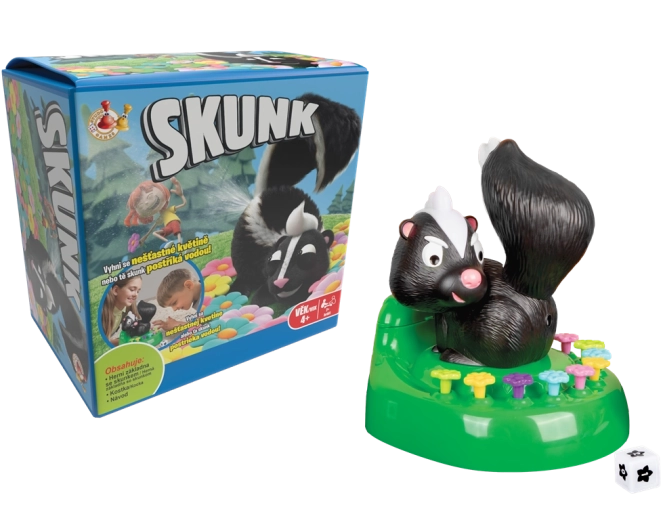 Studo Games Skunk – šeimos žaidimas su kauliuku ir staigmena