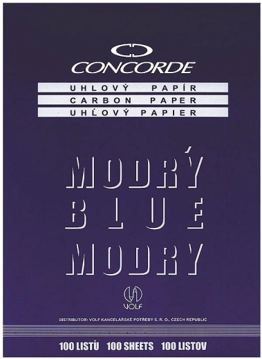 Kopijavimo popierius CONCORDE A4, mėlynas, 100 lapų