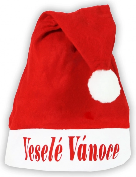 Christmas Hat with the inscription Merry Christmas