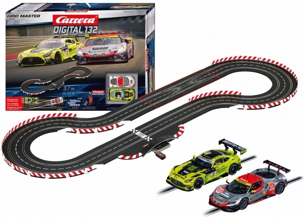 Carrera Digital 132 Grid Masters Digital Slot Car Racing Set