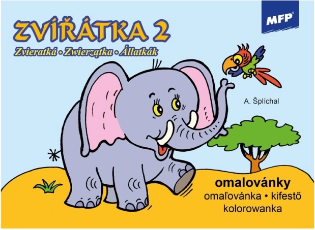 Spalvinimo knygelė MFP Gyvūnėliai