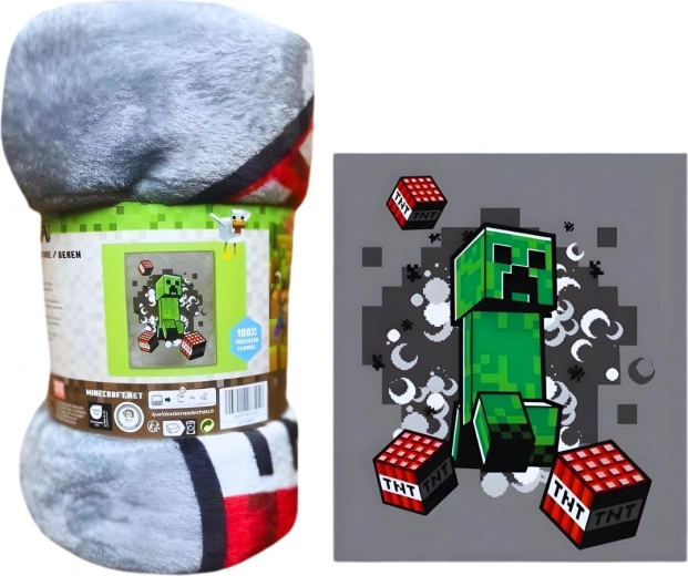 XXL „Minecraft“ de lux flisinė antklodė