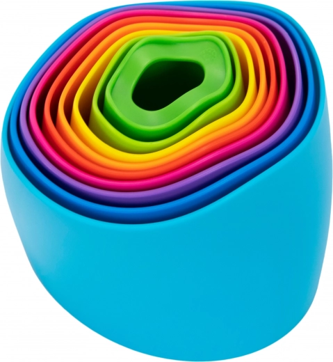 Fat Brain spiraliniai dėliojami puodeliai Spiroku
