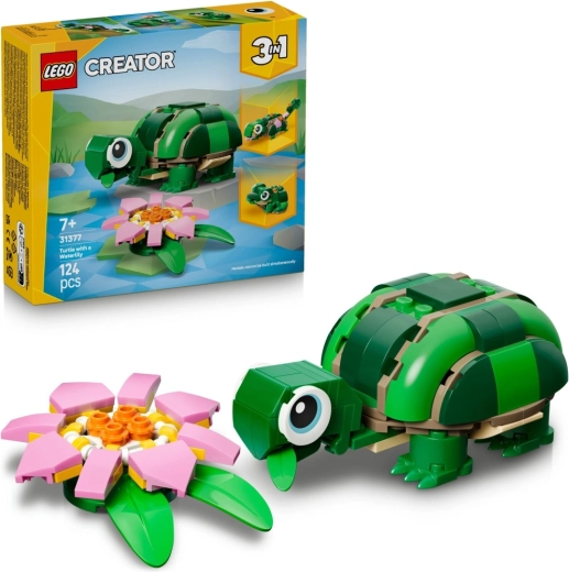 LEGO Creator 3in1 vėžlys su vandens lelija