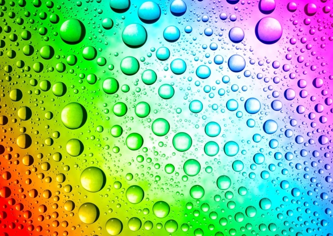 Puzzle Rainbow Umbrella 1000 Pieces ENJOY